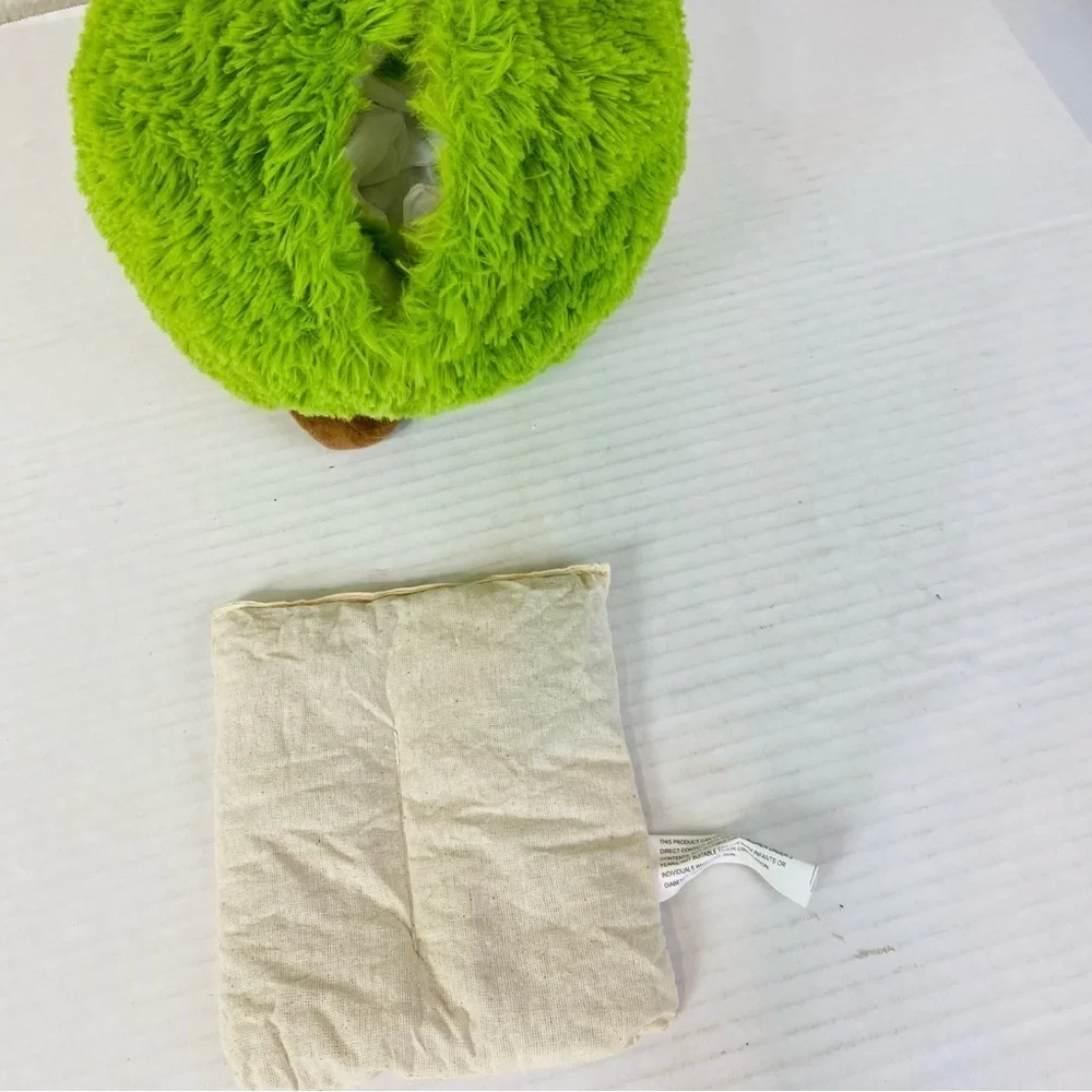 Happy Fuel Gus The Avocado Microwaveable Heating Pad Pillow Plush 10”